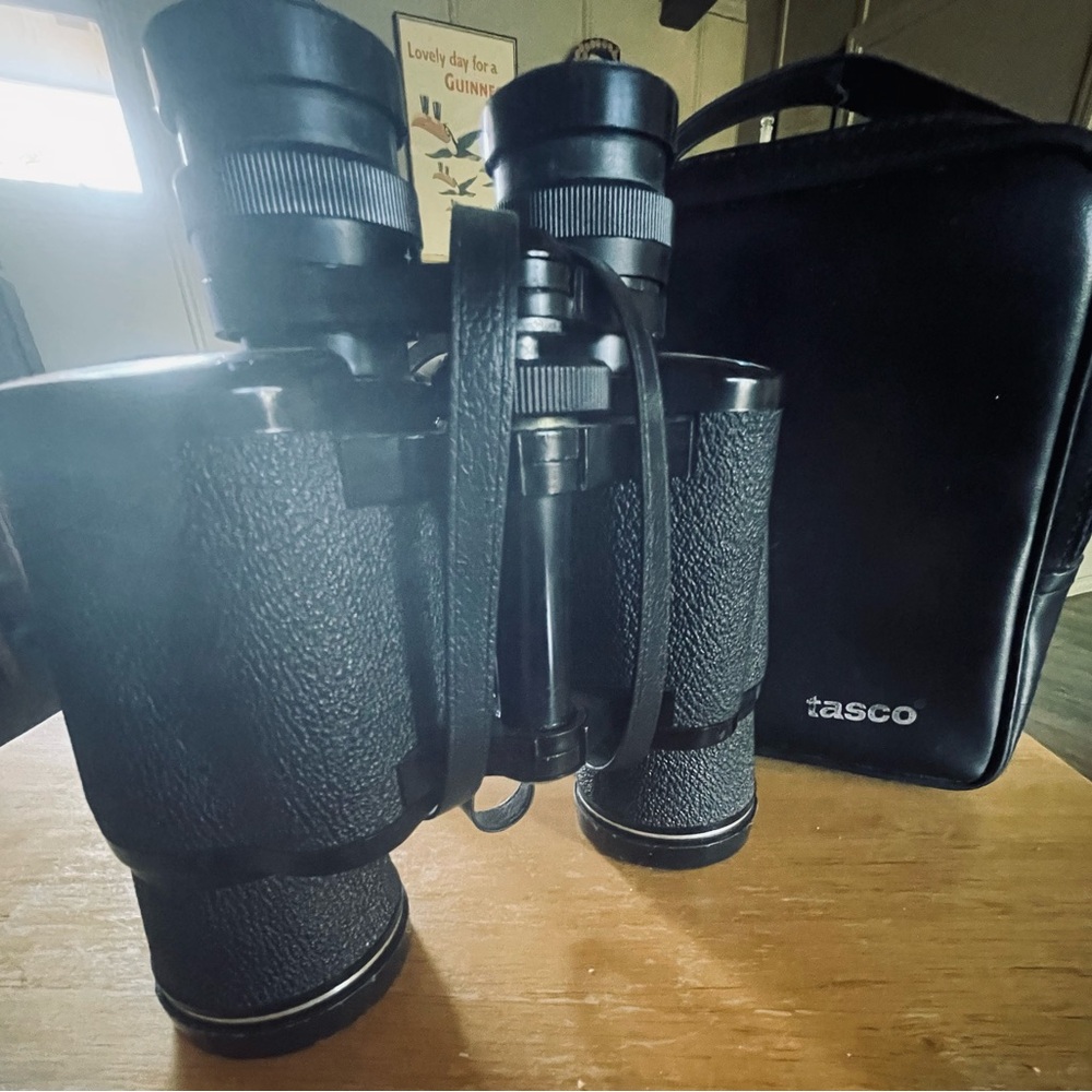 Vintage Tasco 360 Binoculars with Carry Case